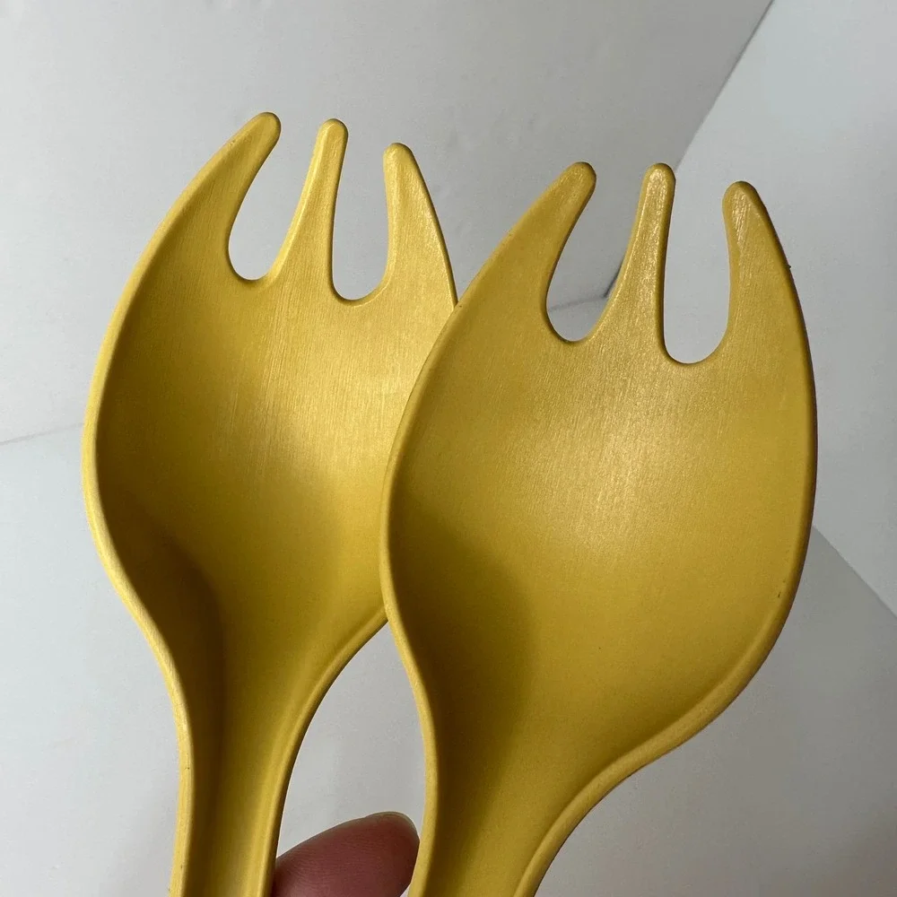 2 Vintage Tupperware Harvest Gold 12